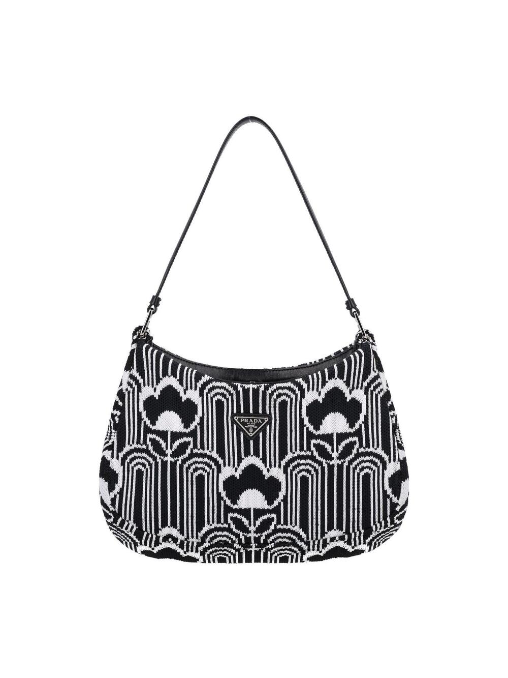 Prada Maglia Jacquard Cleo Shoulder Bag #363783P10B